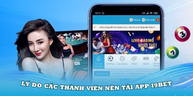 Giao dịch diễn ra siêu nhanh và tiện lợi khi dùng app I9bet